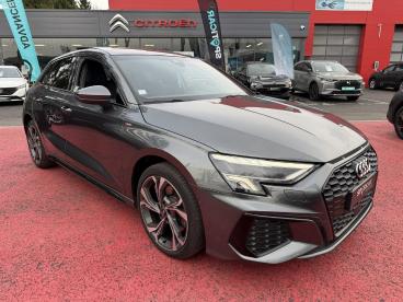 SPOTICAR Audi A3 Sportback 0 Tfsi E 204ch S Tronic S Line Occasion - Berline Hybride Rechargeable Gris Foncé - Ambert - 1203921685_4