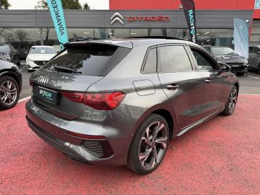SPOTICAR Audi A3 Sportback 0 Tfsi E 204ch S Tronic S Line Occasion - Berline Hybride Rechargeable Gris Foncé - Ambert - 1203921685_5