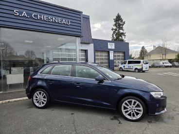 SPOTICAR Audi A3 Sportback 5 Tdi 150 S Tronic Business Line Occasion - Berline Diesel Bleu - Segre-en-anjou Bleu - 1203932842_3