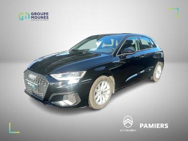 SPOTICAR Audi A3 Sportback 35 Tfsi 150 Business Line Occasion - Berline Essence Noir - Foix - 1203937606_1