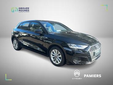 SPOTICAR Audi A3 Sportback 35 Tfsi 150 Business Line Occasion - Berline Essence Noir - Foix - 1203937606_3