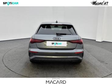 SPOTICAR Audi A3 Sportback 40 Tfsi E 204ch S Line S Tronic 6 Occasion - Berline Hybride Rechargeable Gris Daytona Nacré - Boe - 1203987724_5