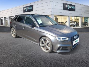 SPOTICAR Audi A3 Sportback 35 Tdi 150 S Tronic 7 S Line Occasion - Berline Diesel Gris Fonce - Roanne - 1203990141_3