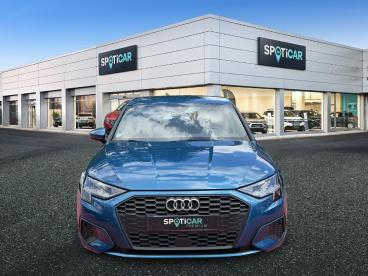 SPOTICAR Audi A3 Sportback 0 Tfsi E 204ch S Tronic Sb / 1ere Main / Historiqu Occasion - Berline Hybride Rechargeable Bleu - Ambert - 1204039490_3