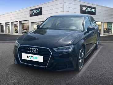 SPOTICAR Audi A3 Sportback 30 Tfsi 116ch S Line Euro6d-t Occasion - Berline Essence Noir Mythos - Anthy-sur-leman - 1204101872_1