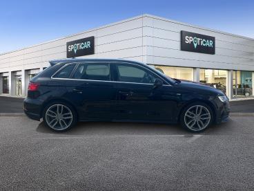 SPOTICAR Audi A3 Sportback 30 Tfsi 116ch S Line Euro6d-t Occasion - Berline Essence Noir Mythos - Anthy-sur-leman - 1204101872_4
