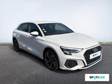 SPOTICAR Audi A3 Sportback 35 Tdi 150ch S Line S Tronic 7 Occasion - Berline Diesel Blanc Glacier Métallisé - Narbonne - 1204135481_3