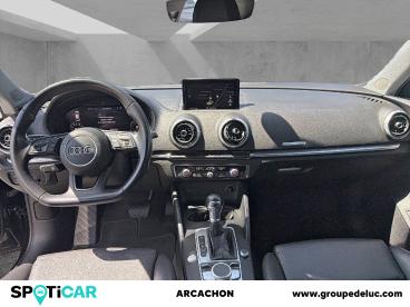SPOTICAR Audi A3 Sportback 35 Tfsi 150ch Cod Design Luxe S Tronic 7 Euro6d-t Occasion - Berline Essence Noir Brillant - La Teste De Buch - 1204137322_3