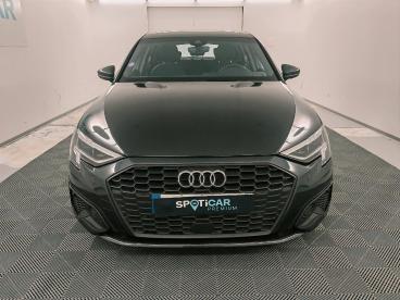 SPOTICAR Audi A3 Sportback 30 Tfsi 110ch Mild Hybrid Business Line S Tronic 7 Occasion - Berline Hybride Noir Mythic Métallisé - Aubiere - 1204205168_2