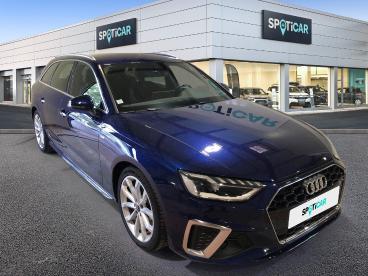 SPOTICAR Audi A4 Avant 35 Tfsi 150 S Tronic 7 S Line Occasion - Break Essence Navarra Blue Metallic - Merignac - 1203791877_1