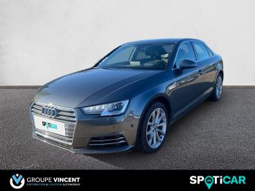 SPOTICAR Audi A4 2.0 Tfsi 190ch Ultra S-line Occasion - Berline Essence Gris Acier - Varennes Vauzelles - 1203871402_1
