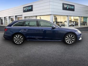 SPOTICAR Audi A4 Avant 40 Tfsi 204 S Tronic 7 Avus Occasion - Break Essence Bleu - Pontivy - 1203884446_4