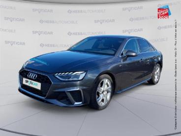 SPOTICAR Audi A4 40 Tdi 204ch S Line Quattro S Tronic 7 Occasion - Berline Hybride Gris Daytona Nacré - Reims - 1204122313_1