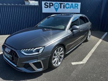 SPOTICAR Audi A4 Avant 0 Tdi 190 S Tronic S Line + Options Occasion - Break Diesel Gris Foncé - Chemille - 1203654509_2