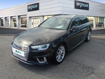 SPOTICAR Audi A4 Avant 2.0 Tdi 150 S Line S Tronic 7 Occasion - Break Diesel Noir Brillant - Limoges - 1203707343_1