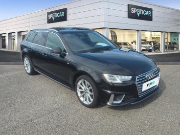SPOTICAR Audi A4 Avant 2.0 Tdi 150 S Line S Tronic 7 Occasion - Break Diesel Noir Brillant - Limoges - 1203707343_3