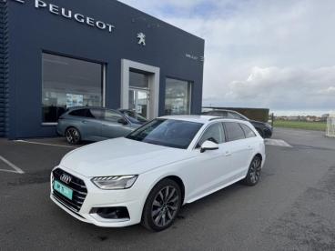SPOTICAR Audi A4 Avant 30 Tdi 136ch Business Line S Tronic 7 7cv Occasion - Break Hybride Blanc Ibis - Thenezay - 1203756950_1