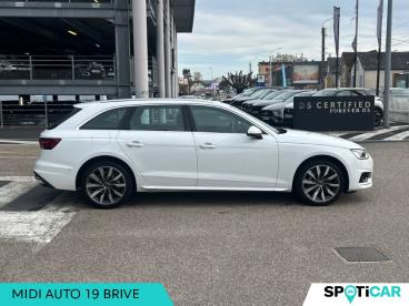 SPOTICAR Audi A4 Avant 40 Tdi 204ch Avus S Tronic 7 Occasion - Break Hybride Blanc - Brive La Gaillarde - 1203758821_4