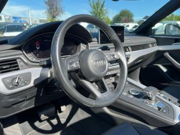 SPOTICAR Audi A5 40 Tdi 190ch Design Luxe S Tronic 7 Euro6d-t Occasion - Coupé-cabriolet Diesel Blanc Glacier/capote Noire - Hoenheim - 1203892417_2