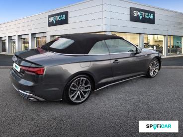 SPOTICAR Audi A5 Cabriolet 40 Tfsi 204 S Tronic 7 S Line Occasion - Coupé-cabriolet Essence Gris - Frejus - 1204100865_3