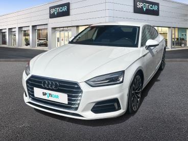 SPOTICAR Audi A5 Sportback 2.0 Tfsi 252ch Design S Tronic 7 Occasion - Berline Essence Blanc Glacier - Annemasse - 1203704235_1