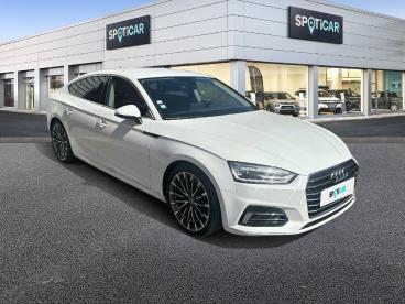 SPOTICAR Audi A5 Sportback 2.0 Tfsi 252ch Design S Tronic 7 Occasion - Berline Essence Blanc Glacier - Annemasse - 1203704235_3