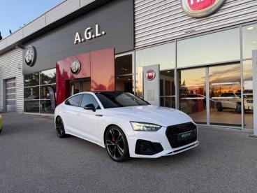 SPOTICAR Audi A5 Sportback 40 Tdi 204ch S Edition S Tronic 7 Occasion - Berline Hybride Blanc Glacier Métallisé - Salon De Provence Cedex - 1203777117_1