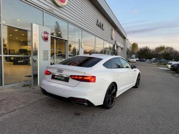 SPOTICAR Audi A5 Sportback 40 Tdi 204ch S Edition S Tronic 7 Occasion - Berline Hybride Blanc Glacier Métallisé - Salon De Provence Cedex - 1203777117_3