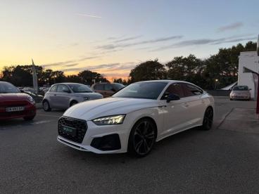 SPOTICAR Audi A5 Sportback 40 Tdi 204ch S Edition S Tronic 7 Occasion - Berline Hybride Blanc Glacier Métallisé - Salon De Provence Cedex - 1203777117_5