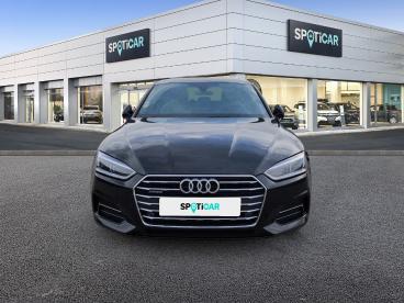 SPOTICAR Audi A5 Sportback 2.0 Tdi 190ch Design Luxe Quattro S Tronic 7 Occasion - Berline Diesel Noir Mythic - Orange - 1203812249_2