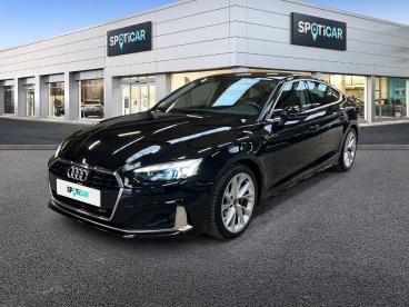 SPOTICAR Audi A5 Sportback 40 Tdi 204ch Design S Tronic 7 Occasion - Berline Hybride Noir Mythic Métallisé - Dizy - 1203889292_1