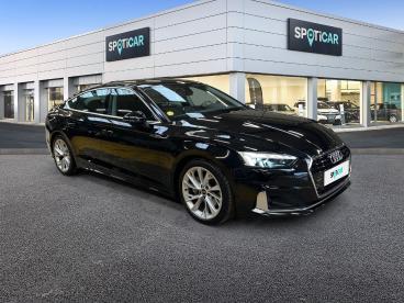 SPOTICAR Audi A5 Sportback 40 Tdi 204ch Design S Tronic 7 Occasion - Berline Hybride Noir Mythic Métallisé - Dizy - 1203889292_3