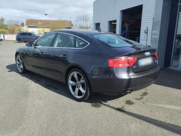 SPOTICAR Audi A5 Sportback 2.0 Tdi 177 Avus Occasion - Berline Diesel Gris Foncé - Mimizan - 1203936003_5