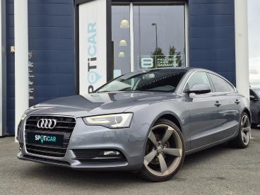 SPOTICAR Audi A5 Sportback 2.0 Tfsi 230 Multitronic Amb Luxe Occasion - Berline Essence Gris Foncé - Beaucouze - 1204007917_1