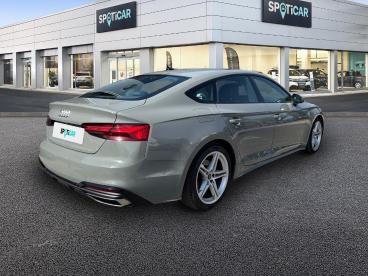 SPOTICAR Audi A5 Sportback 40 Tdi 204ch S Line S Tronic 7 Occasion - Berline Hybride Rechargeable Gris - Libourne - 1204029488_2