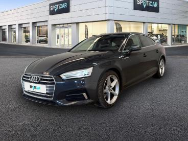 SPOTICAR Audi A5 Sportback 40 Tfsi 190ch S Tronic 7 Occasion - Berline Hybride Gris Manhattan - Bollene - 1204036064_1