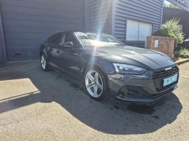 SPOTICAR Audi A5 Sportback 35 Tdi 163 Tdi S Tronic 7 Design Sb Occasion - Berline Hybride Gris Clair - Mauges-sur-loire - 1204181635_2