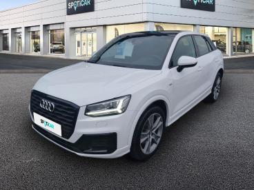 SPOTICAR Audi Q2 35 Tdi 150 S Tronic 7 Midnight Series Occasion - Suv-4x4 Diesel Blanc - Saint Brieuc - 1203719910_1