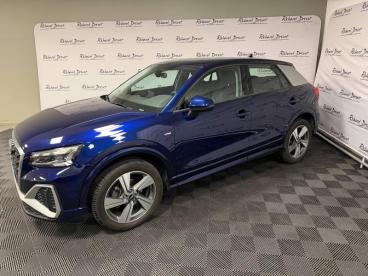 SPOTICAR Audi Q2 35 Tfsi 150ch Advanced S Tronic 7 Occasion - Suv-4x4 Essence Bleu Standard - Villeurbanne - 1203783564_4