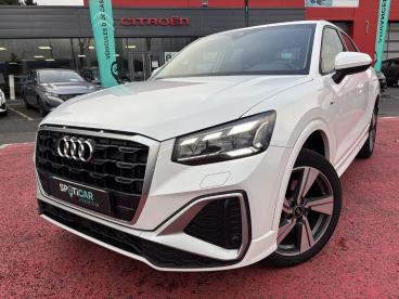 SPOTICAR Audi Q2 35 Tdi 150ch S Tronic S Line Occasion - Suv-4x4 Diesel Blanc - Ambert - 1203956092_2