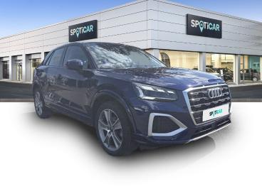 SPOTICAR Audi Q2 35 Tfsi 150 S Tronic 7 Design Luxe Occasion - Suv-4x4 Essence Bleu - Osny - 1203996564_3