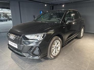 SPOTICAR Audi Q3 40 Tfsi 190ch S Line Quattro S Tronic 7 Occasion - Suv-4x4 Essence Noir Mythic Métallisé - Levallois Perret - 1203695136_1