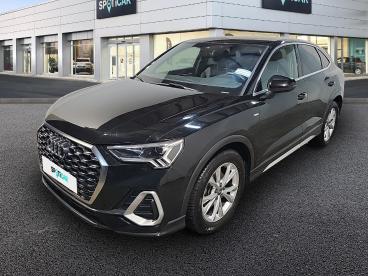 SPOTICAR Audi Q3 35 Tdi 150ch S Line S Tronic 7 Occasion - Suv-4x4 Diesel Noir Mythic Métallisé - Bollene - 1203810403_1