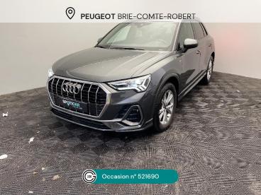 SPOTICAR Audi Q3 35 Tfsi 150 Ch S Tronic 7 S Line Occasion - Suv-4x4 Essence Gris Clair - Brie comte robert - 1203881275_1