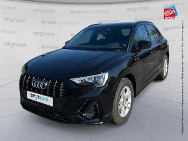 SPOTICAR Audi Q3 35 Tdi 150ch S Line Quattro S Tronic 7 Occasion - Suv-4x4 Diesel Noir Mythique Métallisé - Franois - 1203916936_1