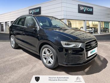 SPOTICAR Audi Q3 2.0 Tdi 150 Quattro S Tronic S Line Occasion - Suv-4x4 Diesel Noir - Marseille - 1204073127_3