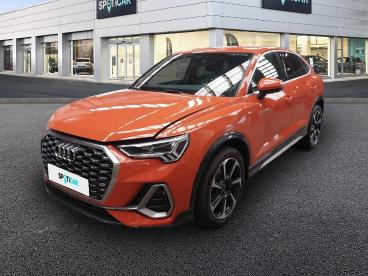 SPOTICAR Audi Q3 35 Tfsi 150ch S Line S Tronic 7 Occasion - Suv-4x4 Hybride Orange Pulse - Lannion - 1204086305_1