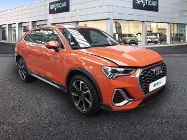 SPOTICAR Audi Q3 35 Tfsi 150ch S Line S Tronic 7 Occasion - Suv-4x4 Hybride Orange Pulse - Lannion - 1204086305_3