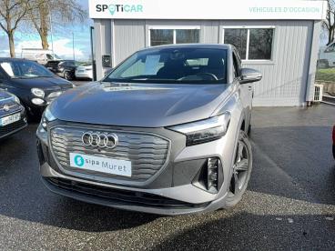 SPOTICAR Audi Q4 E-tron E-tron Sportback 40 204 Ch 82 Kw Executive Occasion - Coupé-cabriolet Electrique Noir - Muret - 1203888514_1