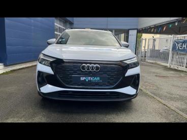 SPOTICAR Audi Q4 E-tron 40 E-tron 204ch Executive Occasion - Suv-4x4 Electrique Blanc Glacier Métallisé - Billere - 1203939961_2